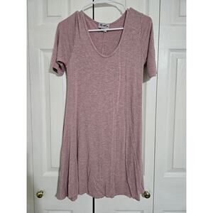 Urban Rose medium women's pink tshirt dress